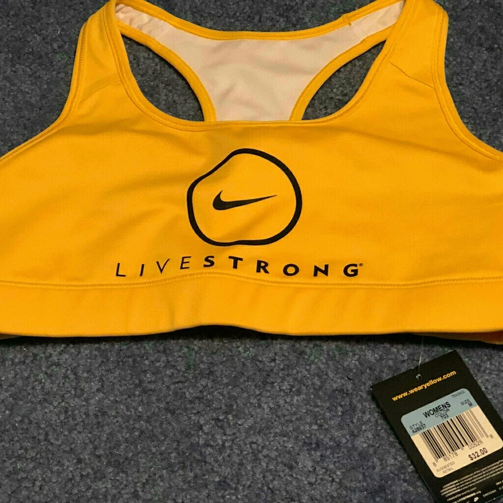 Nike Livestrong medium sports bra
